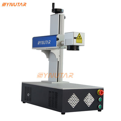 Máquina de Marcação a Laser de Fibra de Tipo de Escritório 30W Gravadora a Laser de Fibra Portátil