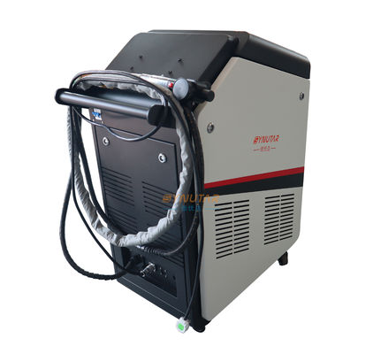 Máquina de limpeza a laser pulsada de 500W para remoção de manchas de óleo