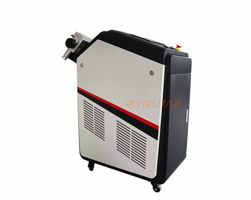 Máquina de limpeza industrial a laser pulsado de 220 V para oxidação a laser da superfície do metal