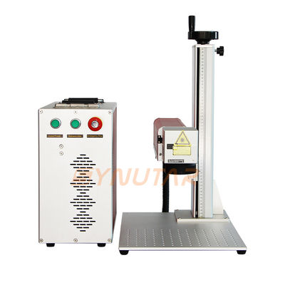 Marcador laser de fibra portátil de alta velocidade 220V 20w Laser Engraver para metal