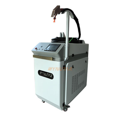 Máquina de limpeza a laser portátil estável de 1000 W para tratamento de costura de soldadura