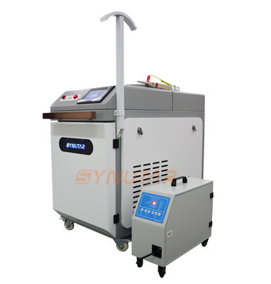 Máquina de solda de fibra laser portátil 1500W / 1000W Soldadora a laser de aço inoxidável