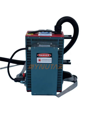 Máquina de limpeza a laser portátil de pequeno porte de metal 2000W Sistema de refrigeração a água