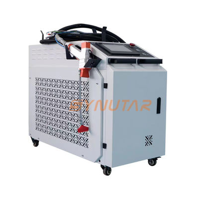 Máquina de limpeza a laser portátil de 220V / 50Hz 1000W para aço do estaleiro
