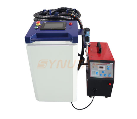 856*462*877mm Máquina de limpeza de corte de soldagem a laser 3 em 1 com frequência de pulso de 1-50Hz