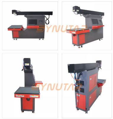 AC220V/50Hz/10A Fornecimento de energia Marcador a laser de CO2 com software EZCAD e tubo a laser de vidro