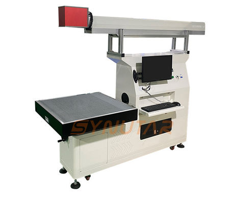 Sistema de refrigeração por água Máquina de marcação a laser de CO2 1000mm*800mm*1300mm tubo a laser de CO2