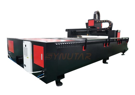 Máquina de corte a laser de fibras de resfriamento por água com sistema de controlo Cypcut para fabricação de metais