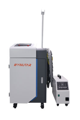 Máquina de limpeza a laser portátil de 220 V comprimento de onda de laser de 1064 nm para a indústria frequência de pulso de 1 a 20 kHz