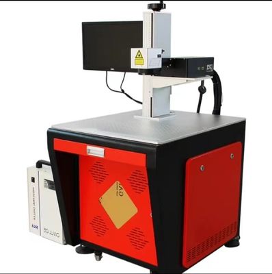 Máquina de gravação laser UV de alta velocidade 20W com precisão de marcação fina e profundidade de marcação variável
