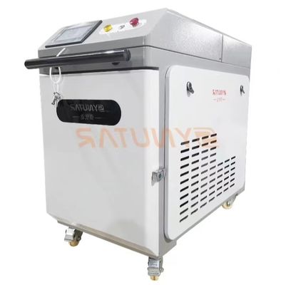Máquina de limpeza a laser portátil de 220V/50Hz M2<1.2 com frequência de pulso de 1-20KHz comprimento de onda de 1064nm
