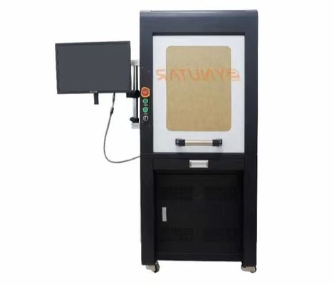Marcador laser 3D de precisão com tecnologia de controle inteligente de larga distância / gravura