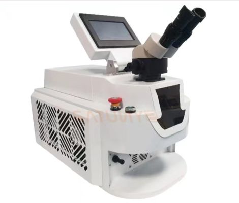 Máquina de soldadura a laser de joalharia resfriada a água para soldadura de modo a laser de precisão