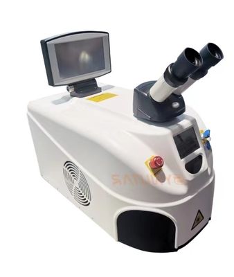 Soldadora a laser de jóias de 200 W com 2-8 m/min Velocidade 220V/50Hz Fornecimento de energia
