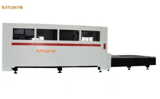 Máquina de corte a laser de fibra de potência Servo motor sistema de acionamento Transmissão de engrenagem de precisão