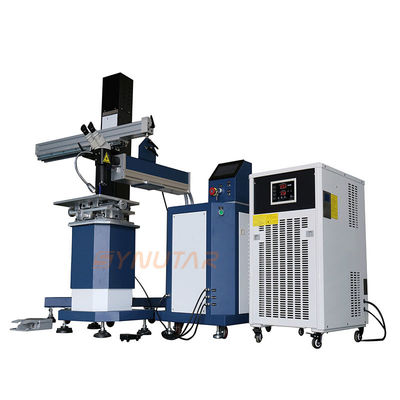 Alimentação Controle de Computador Molde Laser Soldador 20KW 1064nm A água arrefece 0.01mm Precisão