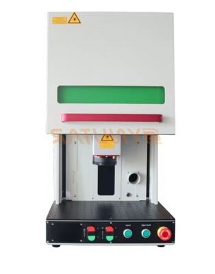 Máquina de Marcação a Laser de Fibra de Precisão para Pequenos Detalhes 20W-100W Sistema de Refrigeração de Ar de Potência a Laser