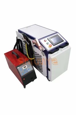 Máquina de limpeza a laser portátil 1064nm para limpeza de superfícies industriais
