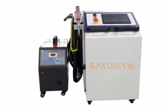 Máquina portátil de soldagem a laser de pulso de frequência de 1-50 Hz Design leve