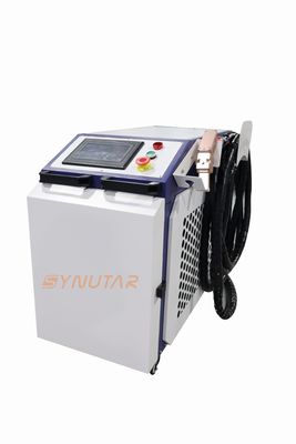 Máquina de soldadura a laser portátil 1000W/1200W/1500W/2000W Com sistema de refrigeração por pulso de ar de 0,1-20 ms