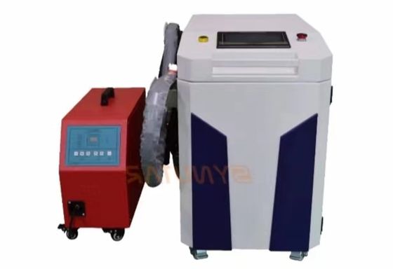 Dispositivo portátil de soldagem a laser com arrefecimento por ar 1064nm comprimento de onda a laser para soldagem profunda 0,5-5mm leve
