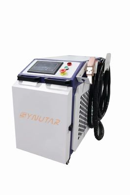 Máquina de solda a laser portátil de refrigeração por ar de potência 0.1-20ms Controle de pulso