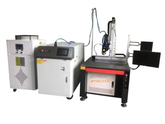 Manutenção automática de equipamentos de soldagem a laser de alta potência na indústria automóvel