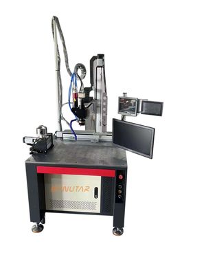 Máquina de solda a laser contínua inteligente de velocidade de precisão e profundidade